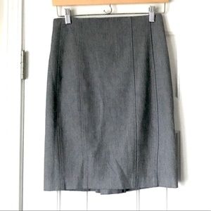 Express gray pencil skirt career skirt